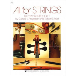 All for Strings vol.1 (english) - Theory Workbook - Cello - Gerald Anderson / Arr. Robert S. Frost