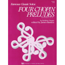 Four Chopin Preludes - Frédéric Chopin / Arr. Jane Smisor Bastien