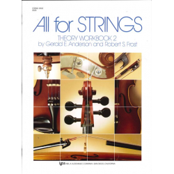 All for Strings vol.2 (english) - Theory Workbook - String Bass - Gerald Anderson