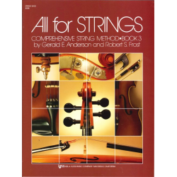 All for Strings vol.3 (english) - String Bass - Gerald Anderson