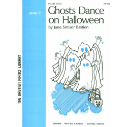 Ghosts dance on Halloween - Jane Smisor Bastien