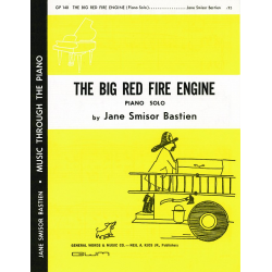 Big Red Fire Engine, The - Jane Smisor Bastien