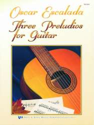 Three Preludios For Guitar - Oscar Escalada