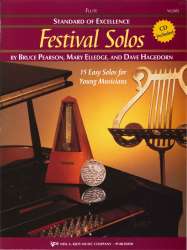 Standard of Excellence: Festival Solos Book 1 - Flute - Diverse