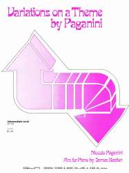 Variations On A Theme By Paganini - Niccolo Paganini / Arr. Jane Smisor Bastien