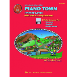 Piano Town  - General Midi Disk Accopaniments - Keith Snell