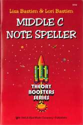 THEORY BOOSTERS: MIDDLE C NOTE SPELLER - Lisa Bastien / Arr. Lori Bastien