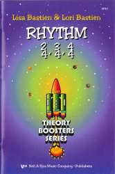 THEORY BOOSTERS: RHYTHM 2/4 3/4 4/4 - Lisa Bastien / Arr. Lori Bastien