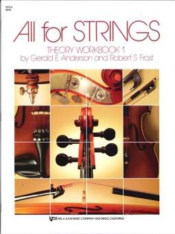 All for Strings vol.1 (english) - Theory Workbook - Viola