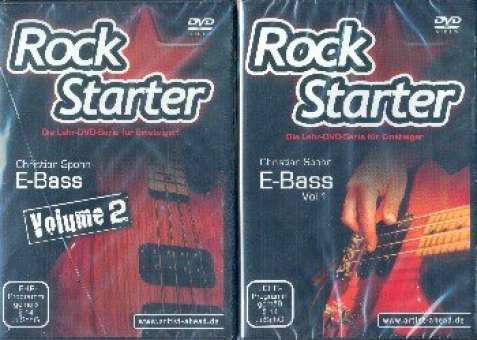 Rockstarter Vols.1-3 E-Bass