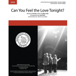 Can You Feel the Love Tonight? - Elton John & Tim Rice / Arr. June Dale