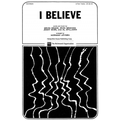 I Believe - Al Stillman & Ervin Drake & Irvin Graham & Jimmy Shirl / Arr. Norman Leyden