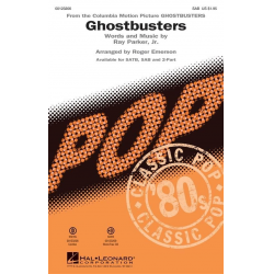Ghostbusters - Ray Parker Jr. / Arr. Roger Emerson