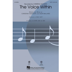 The Voice Within - Christina Aguilera / Arr. Mac Huff