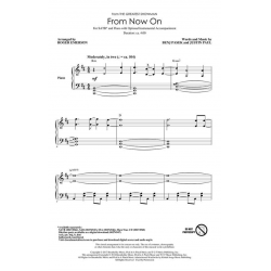 From Now On (from The Greatest Showman) - Benj Pasek Justin Paul / Arr. Roger Emerson