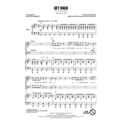 Get Back - Paul McCartney John Lennon & / Arr. Roger Emerson