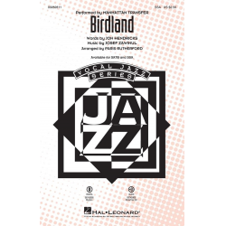 Birdland - Josef / Joe Zawinul / Arr. Paris Rutherford