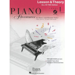Piano Adventures All-In-Two Level 1 Les & Th. + CD - Nancy Faber