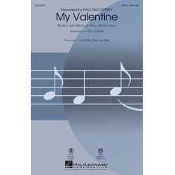 My Valentine - Paul McCartney / Arr. Ed Lojeski