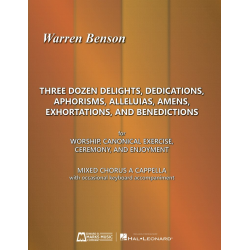 Three Dozen Delights, Dedications, Aphorisms - Warren Benson