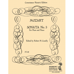 Sonata No. 3 in A Major - Wolfgang Amadeus Mozart / Arr. Robert Cavally