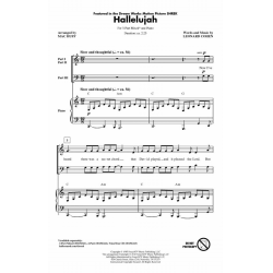 Hallelujah - Mixed Choir - Leonard Cohen / Arr. Mac Huff