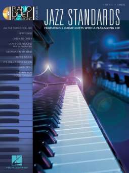 Jazz Standards (+CD): piano duet playalong vol.30