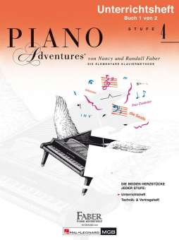 Piano Adventures Stufe 4 -  Unterrichtsheft Band 1