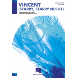 Vincent (Starry Starry Night) - Don McLean / Arr. Jonathan Rathbone