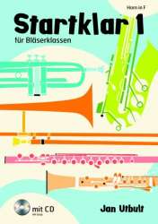 Startklar Band 1 für Bläserklassen - Horn in F (+CD) - Jan Utbult