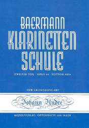 Klarinettenschule Band 5 Zweiter Teil op.64 - Carl Baermann / Arr. Oskar Schubert
