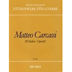 25 Etüden op.60 für Gitarre - Matteo Carcassi