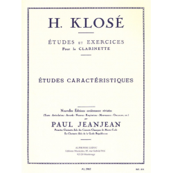 Etudes et exercises : Etudes - Hyacinte Eleonore Klosé