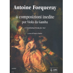 4 composizioni inedite per - Antoine Forqueray