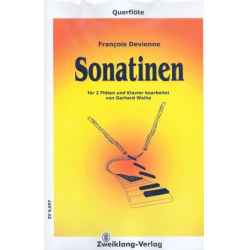 Sonatinen für 2 Flöten und Klavier - Francois Devienne