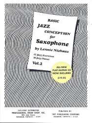 Basic Jazz Conception vol.2 for saxophone (+CD) - Lennie Niehaus