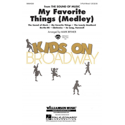 My Favorite Things (Medley) - Richard Rodgers / Arr. Mark Brymer