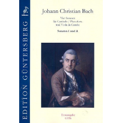 4 Sonaten Band 1 (Nr.1-2) für Viola da gamba - Johann Christian Bach