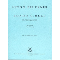 Rondo c-Moll von 1862 - Anton Bruckner