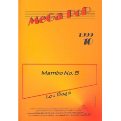 Mambo no.5: für E-Orgel (mit Text - Damaso Perez Prado