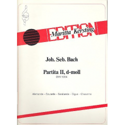 Partita d-Moll Nr.2 BWV1004 für - Johann Sebastian Bach