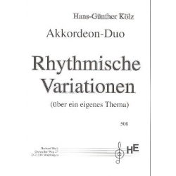 Rhythmische Variationen über ein - Hans-Guenther Kölz