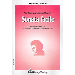 Sonata Facile C-Dur KV545 - Wolfgang Amadeus Mozart