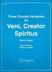 3 Chorale Variations on Veni creator spiritus - Marcel Dupré