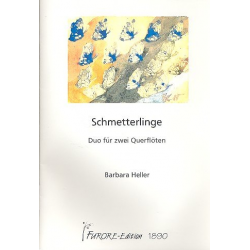 Schmetterlinge Duo für 2 Flöten - Barbara Heller