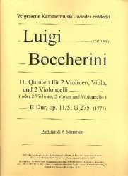 Quintett E-Dur op.11,5 G275 - Luigi Boccherini