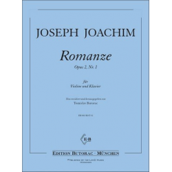 Romanze op.2,1 für Violine und Klavier - Joseph Joachim