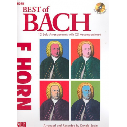 Best of Bach (+CD) for horn in F - Johann Sebastian Bach