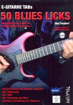 50 Blues-Licks für fortgeschrittene E-Gitarristen (+DVD)