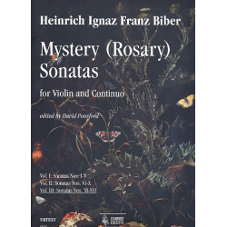 Mystery (Rosary) Sonatas vol.3 (nos.11-16) - Heinrich Ignaz Franz von Biber